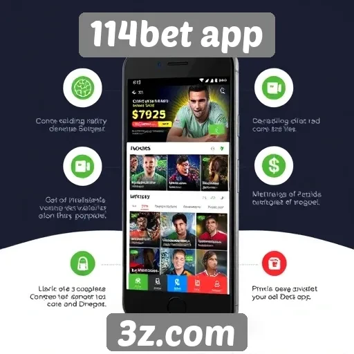 Características principais do 114bet app