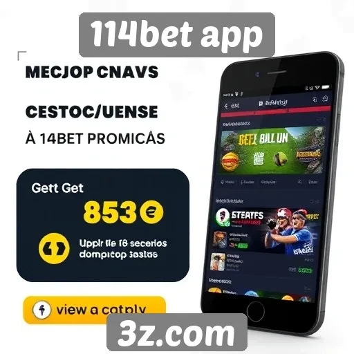 Promoções disponíveis no 114bet app
